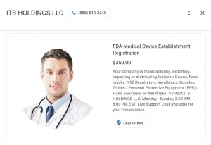 FDA Registration  Medical Devices
